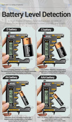 Universal LCD Digital Battery Tester