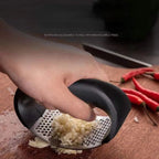 Ergonomic Stainless Steel Garlic Rocker