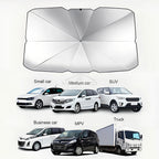 Umbrella-Style Windshield Sun Blocker