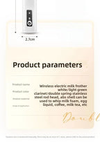 Rechargeable Handheld Milk Frother