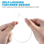 Multi-Purpose Adjustable Cable Organizer Ties