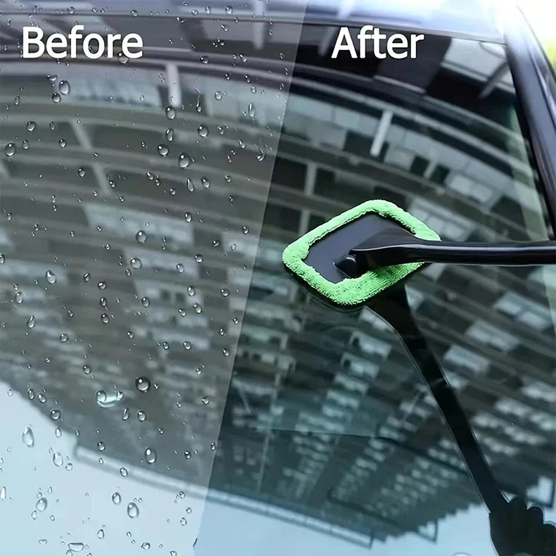 Ergonomic Car Windshield Cleaning Wand