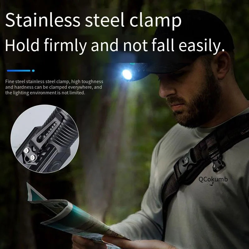 Rechargeable EDC Pocket Flashlight with Clip
