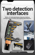 Universal LCD Digital Battery Tester