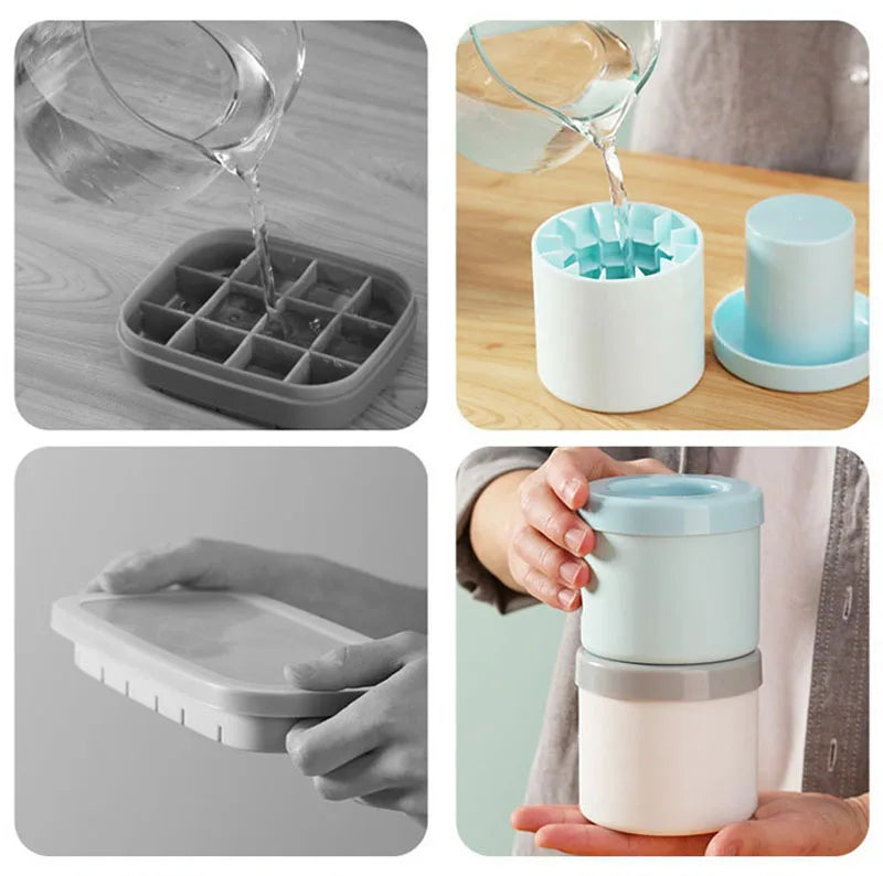 Quick-Release Mini Ice Cube Mold
