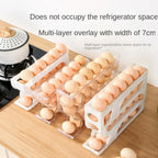 Space-Saving Refrigerator Egg Organizer