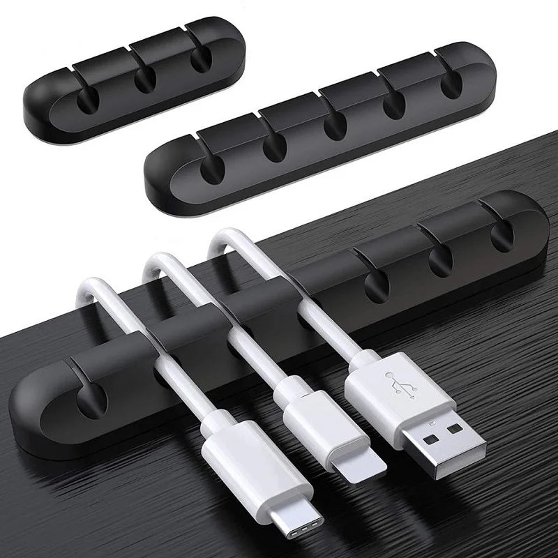Self-Adhesive Wire & Cord Management Holder