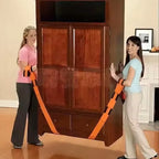 Ergonomic 2-Person Lifting Strap System