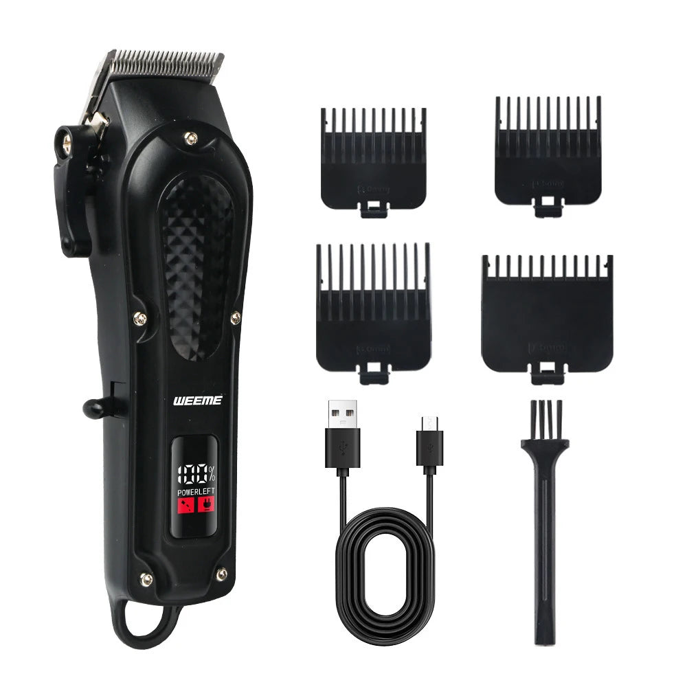 Premium Pro Men's Grooming Kit & Hair Clipper Set