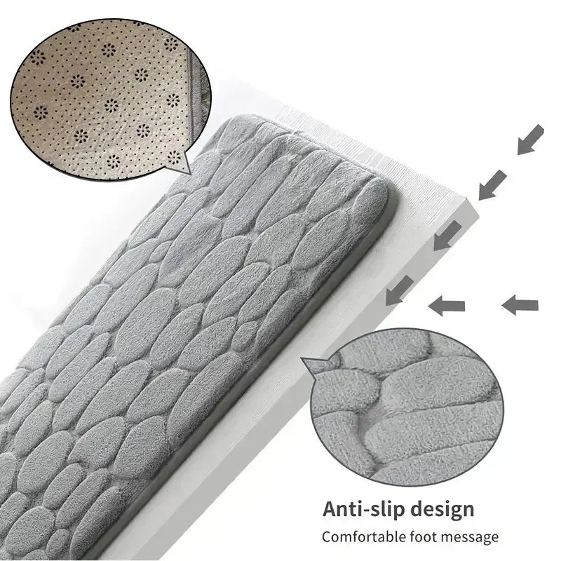 Ultra-Absorbent Memory Foam Bath Mat
