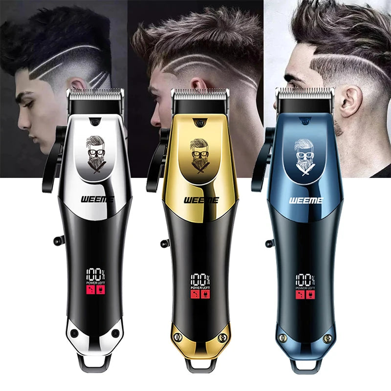 Premium Pro Men's Grooming Kit & Hair Clipper Set