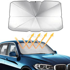 Umbrella-Style Windshield Sun Blocker
