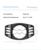 Quick-Slice Apple Cutter with Easy-Grip Handles