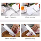 Ergonomic 3-in-1 Handheld Knife Sharpener