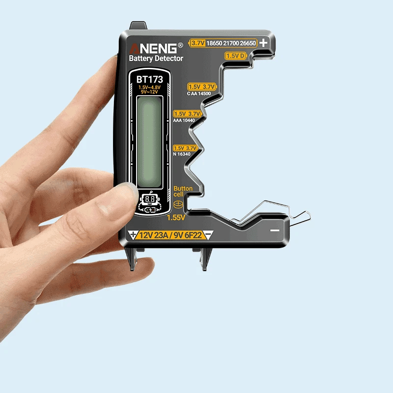 Universal LCD Digital Battery Tester