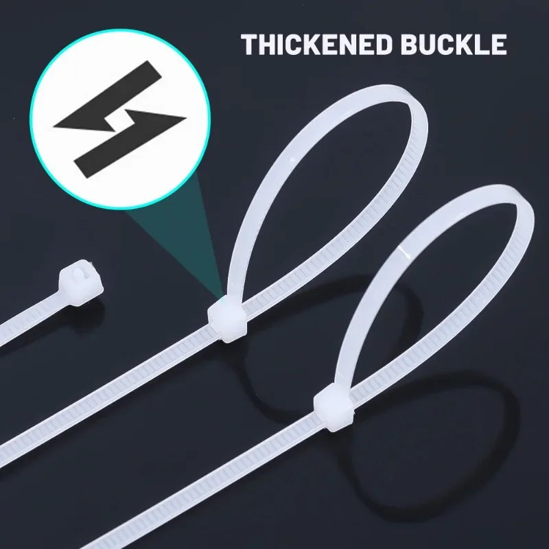 Multi-Purpose Adjustable Cable Organizer Ties