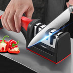 Ergonomic 3-in-1 Handheld Knife Sharpener
